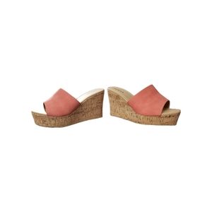 Pink Wedge Sandles